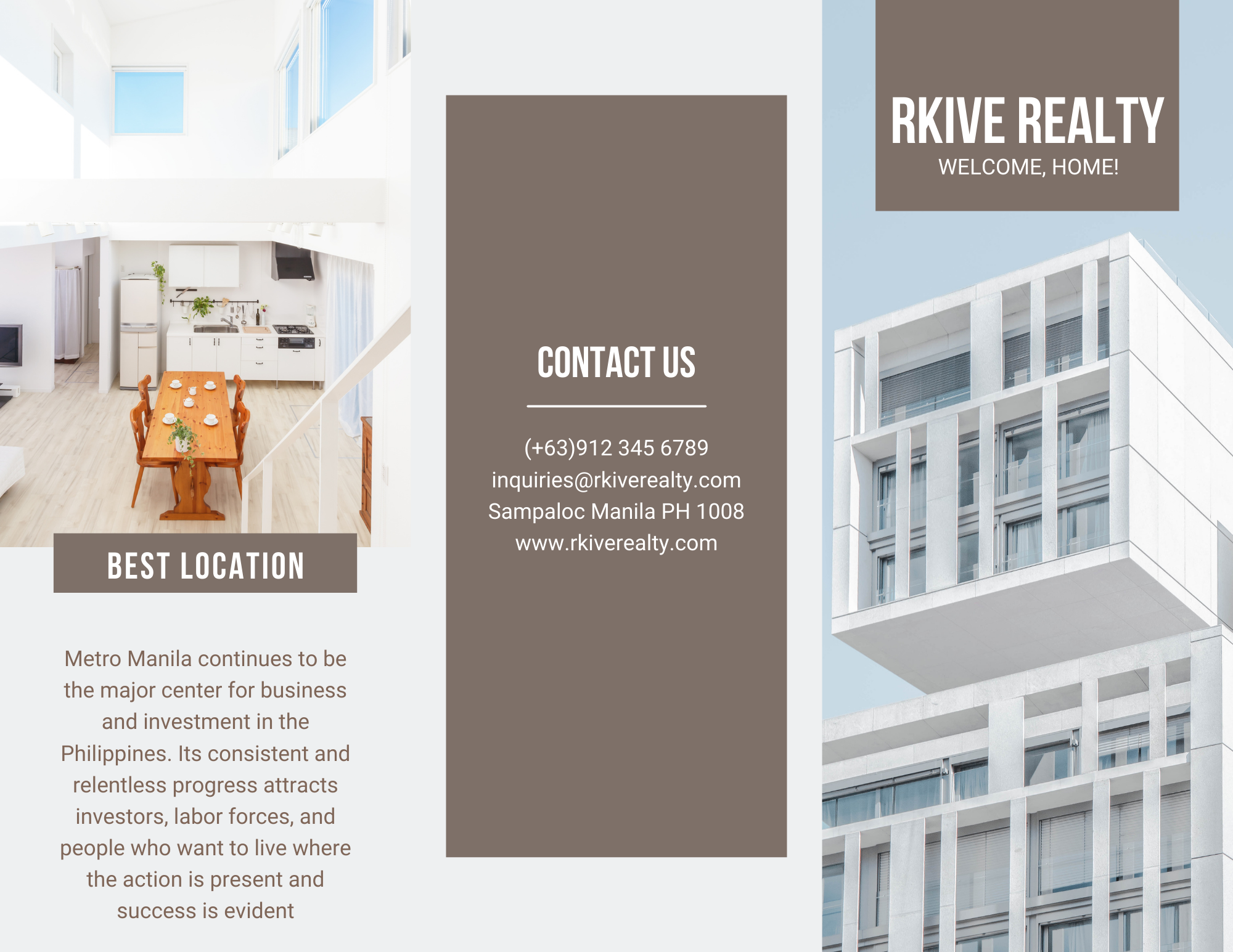 Day6 Assignment Real Estate Brochure