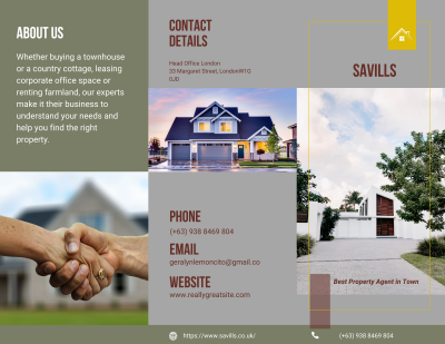 Create a Real Estate Brochure via Canva